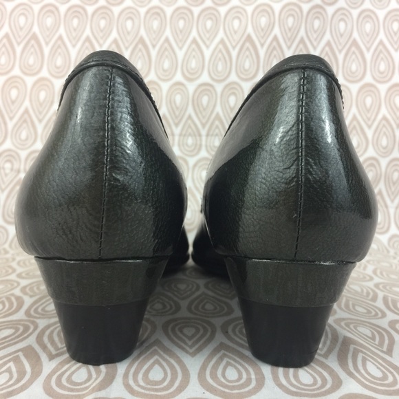 Sofft Womens Green Leather High Heel Size 8 M S285 - Picture 7 of 8